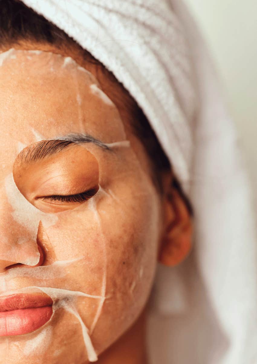 young woman practicing self care to stop worrying about everything