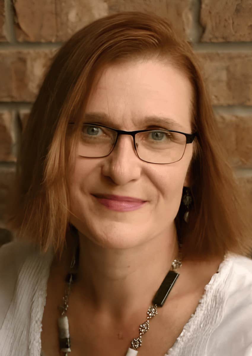 photo of author before botox