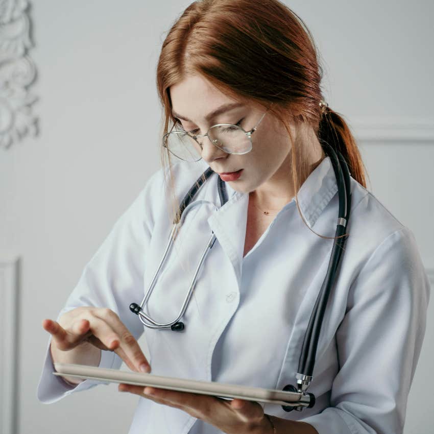 doctor providing care in the uk