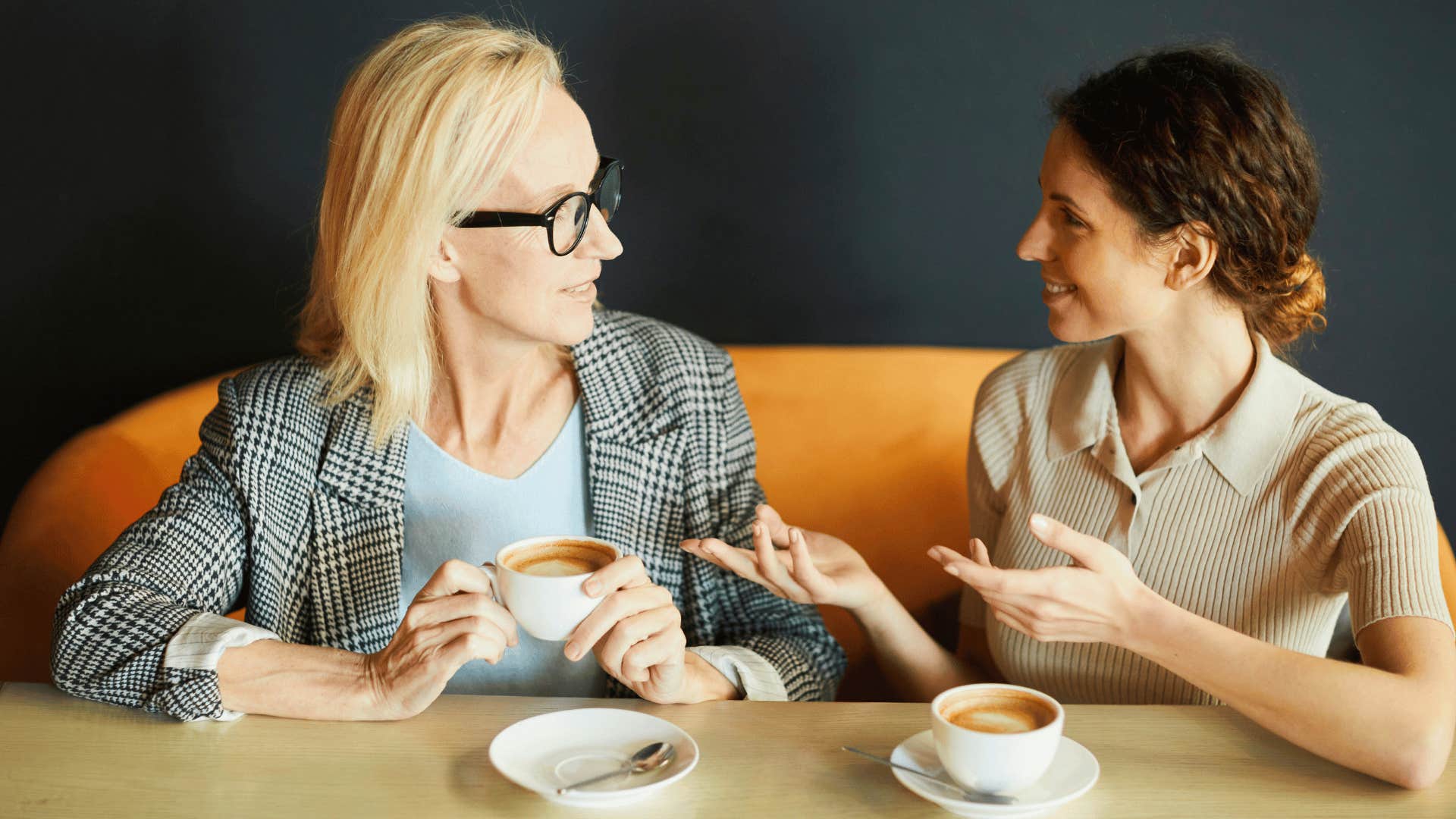 calm mature women serious about her peace not saying things indirectly