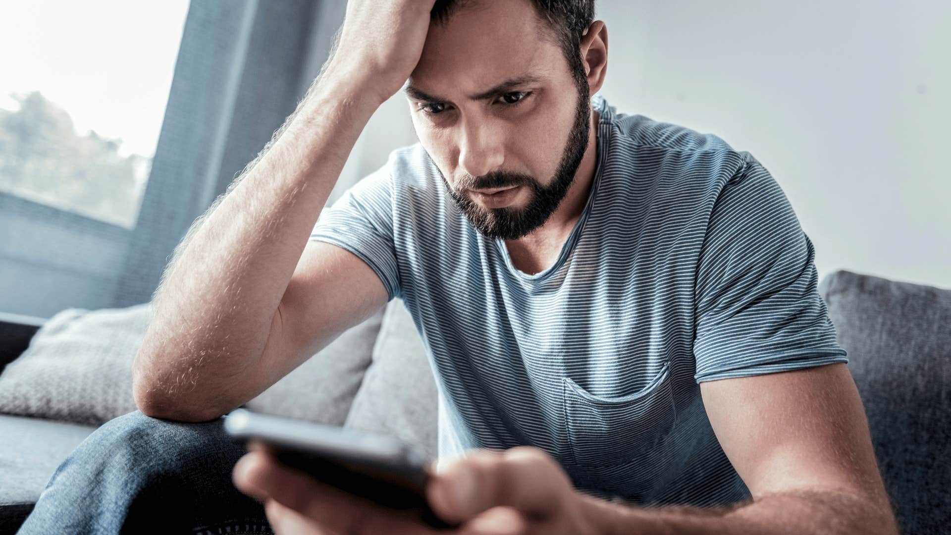 man canceling subscriptions to retire earlier