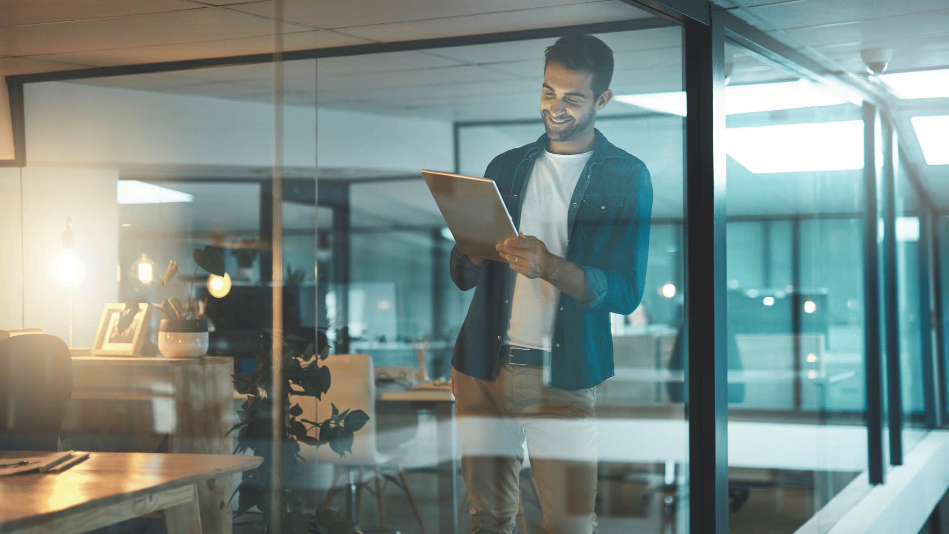 man who builds wealth with how he treats small financial habits