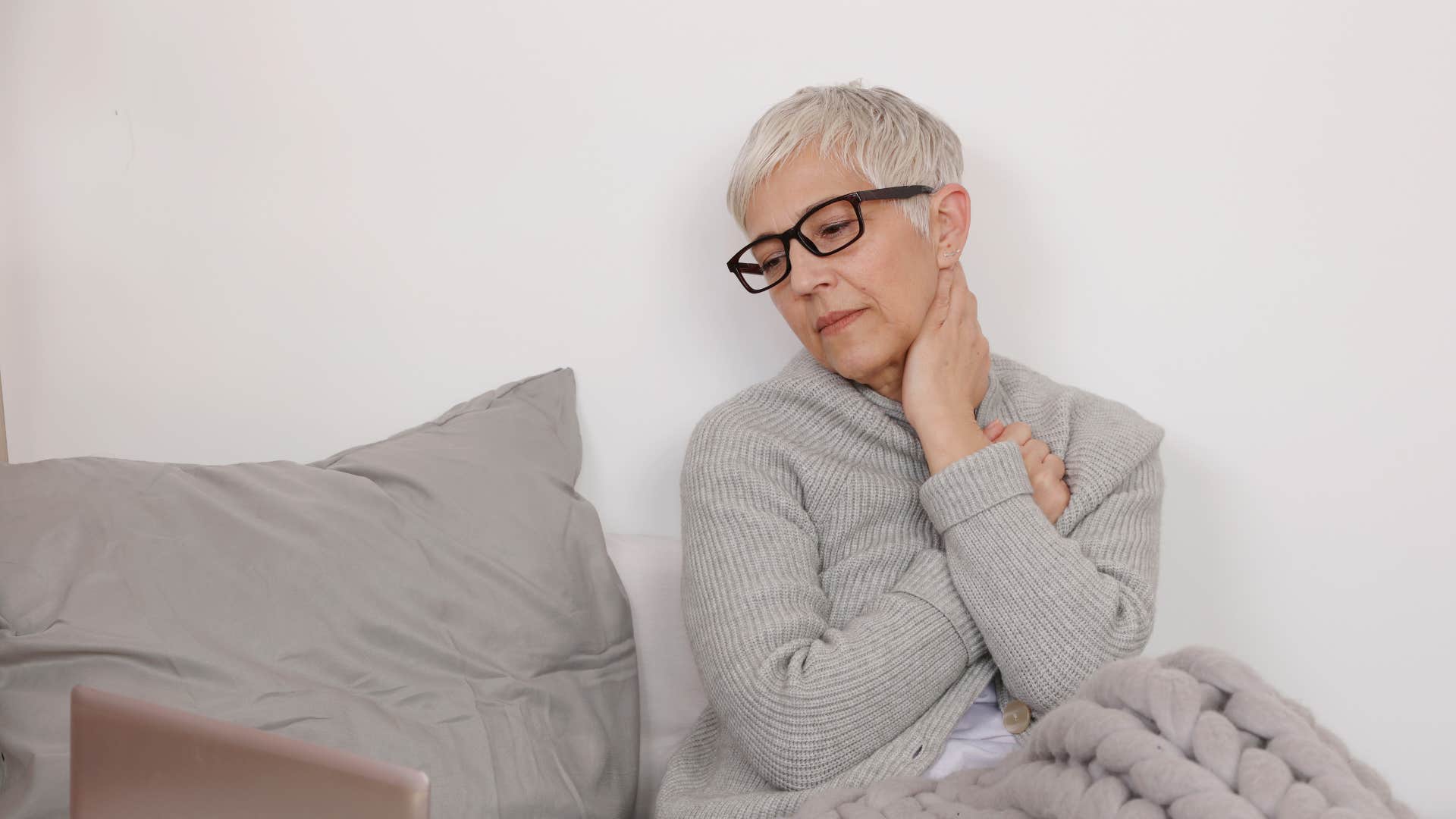 older person with insomnia