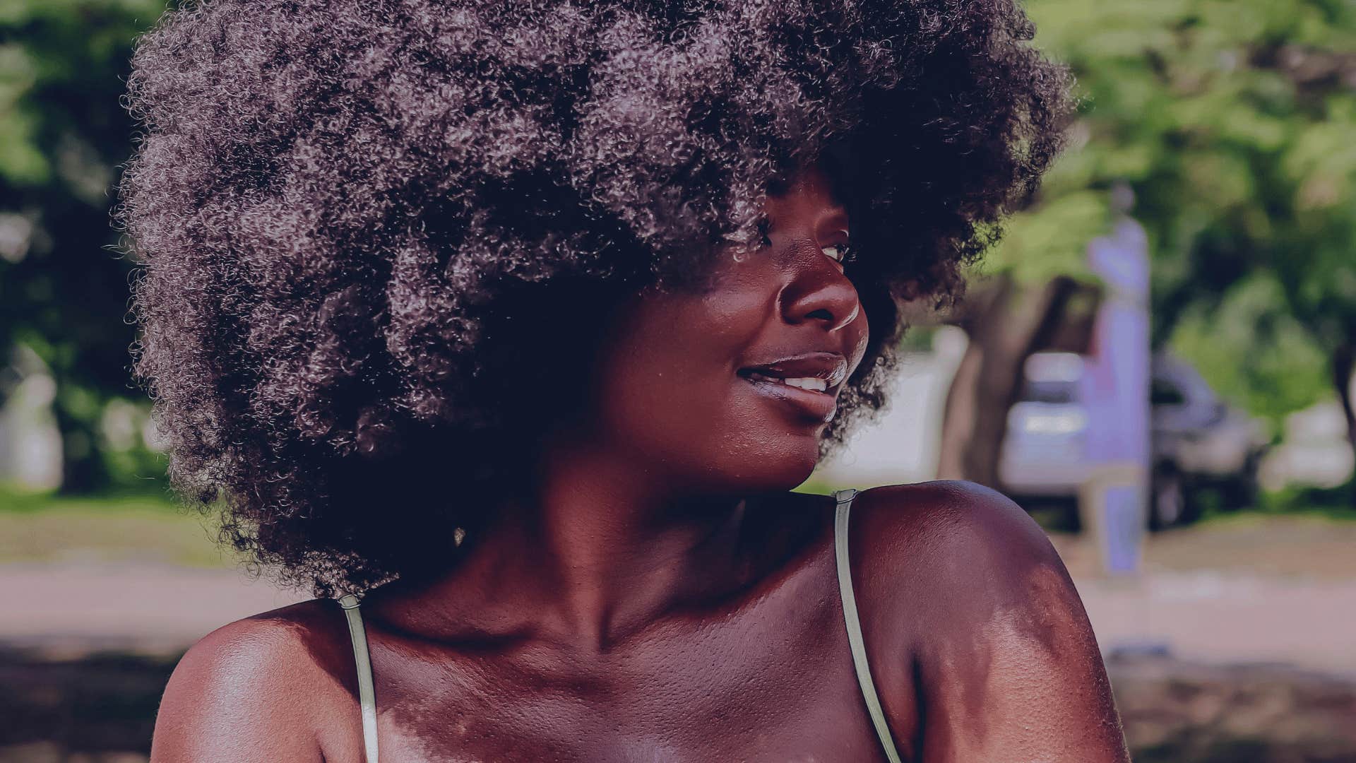 woman with positive energy who attracts pretty much every man she meets