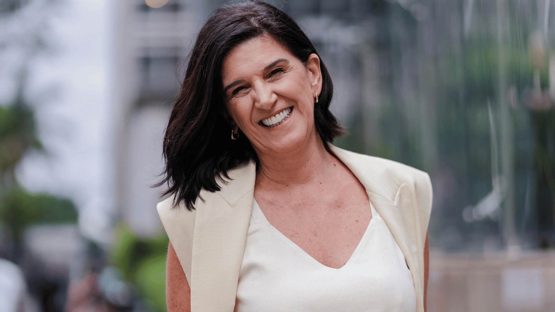 woman with a sense of purpose who attracts pretty much every man she meets