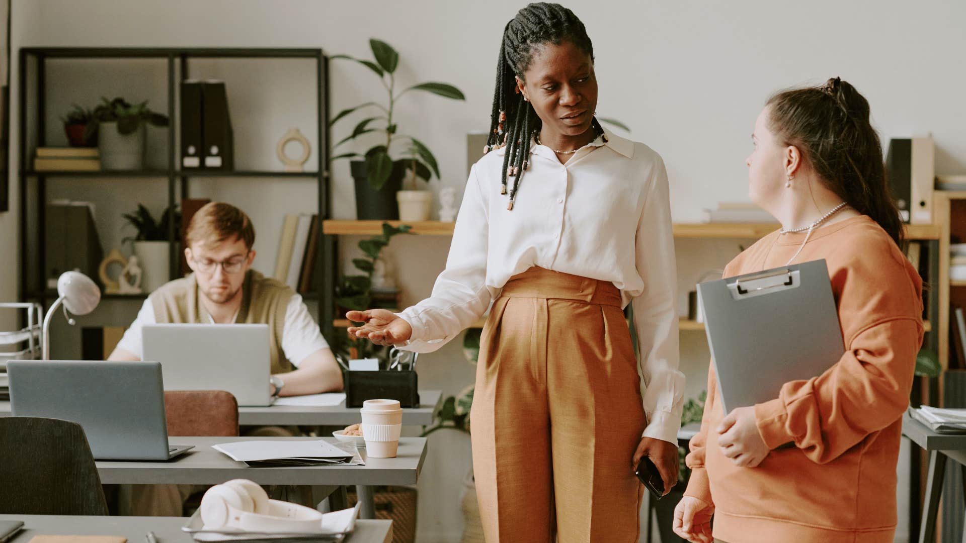 woman with active listening skills who attracts pretty much every man she meets