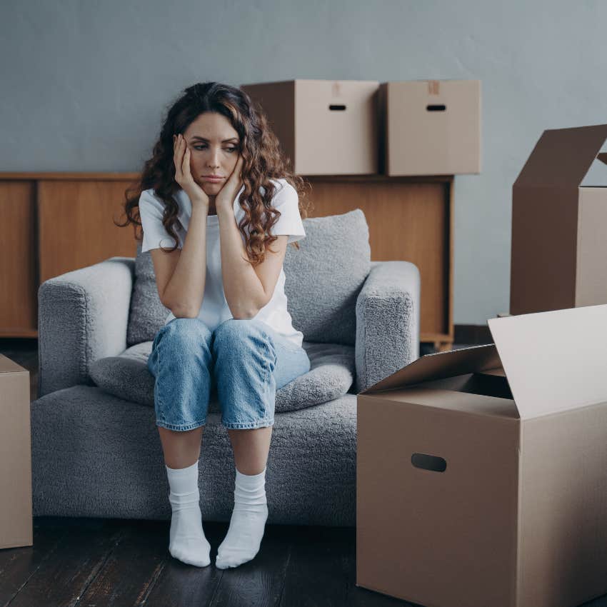 young woman forced to move out parents' house failure to launch