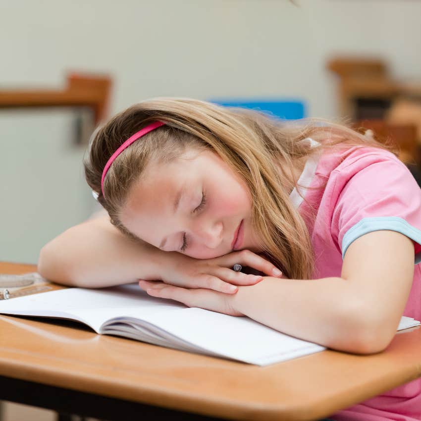 student sleeping in class because there are no consequences for bad behavior
