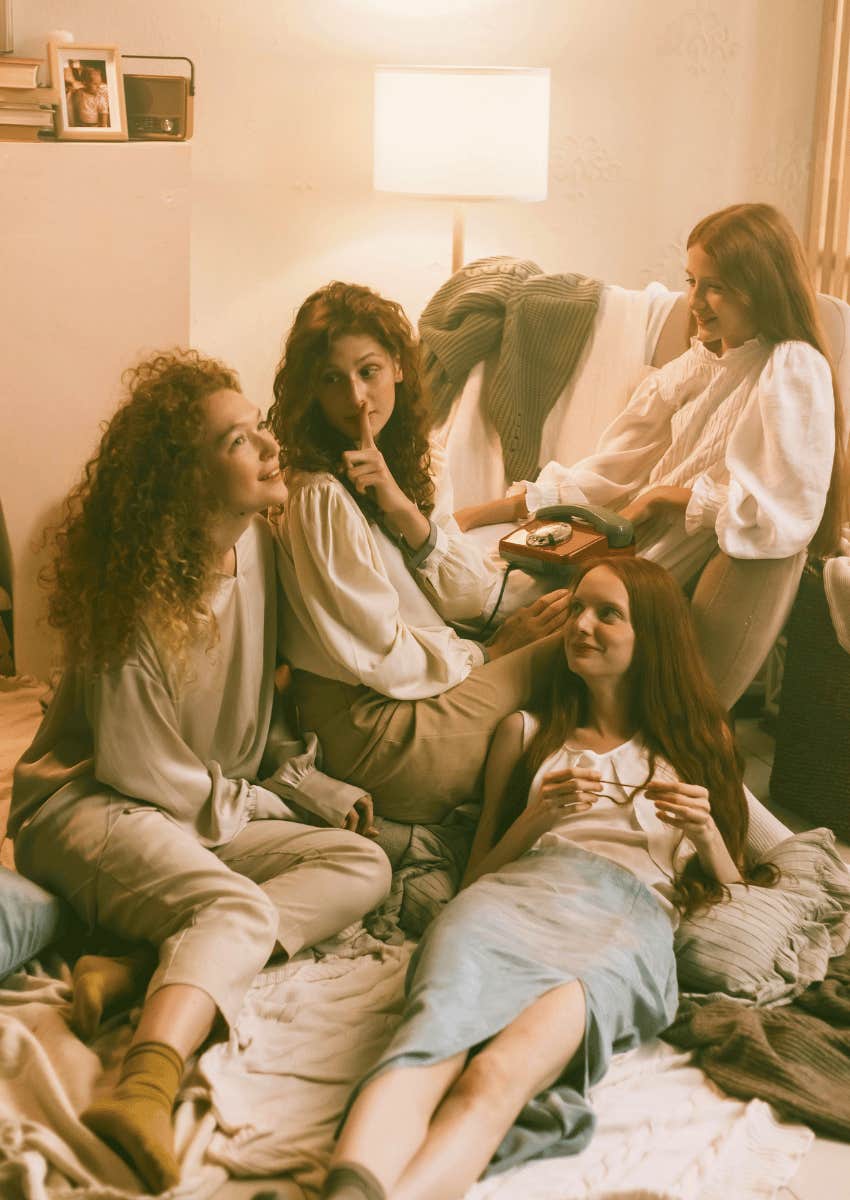 girls movie night in