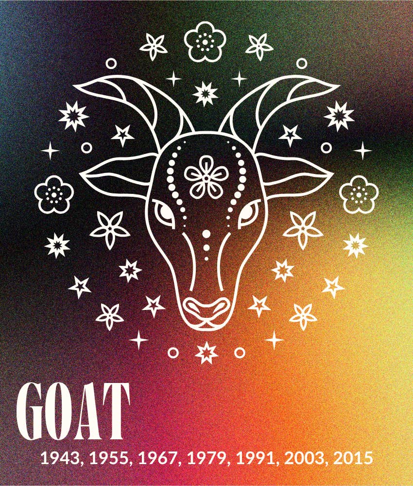 goat chinese zodiac signs luck prosperity april 6 - 12, 2026