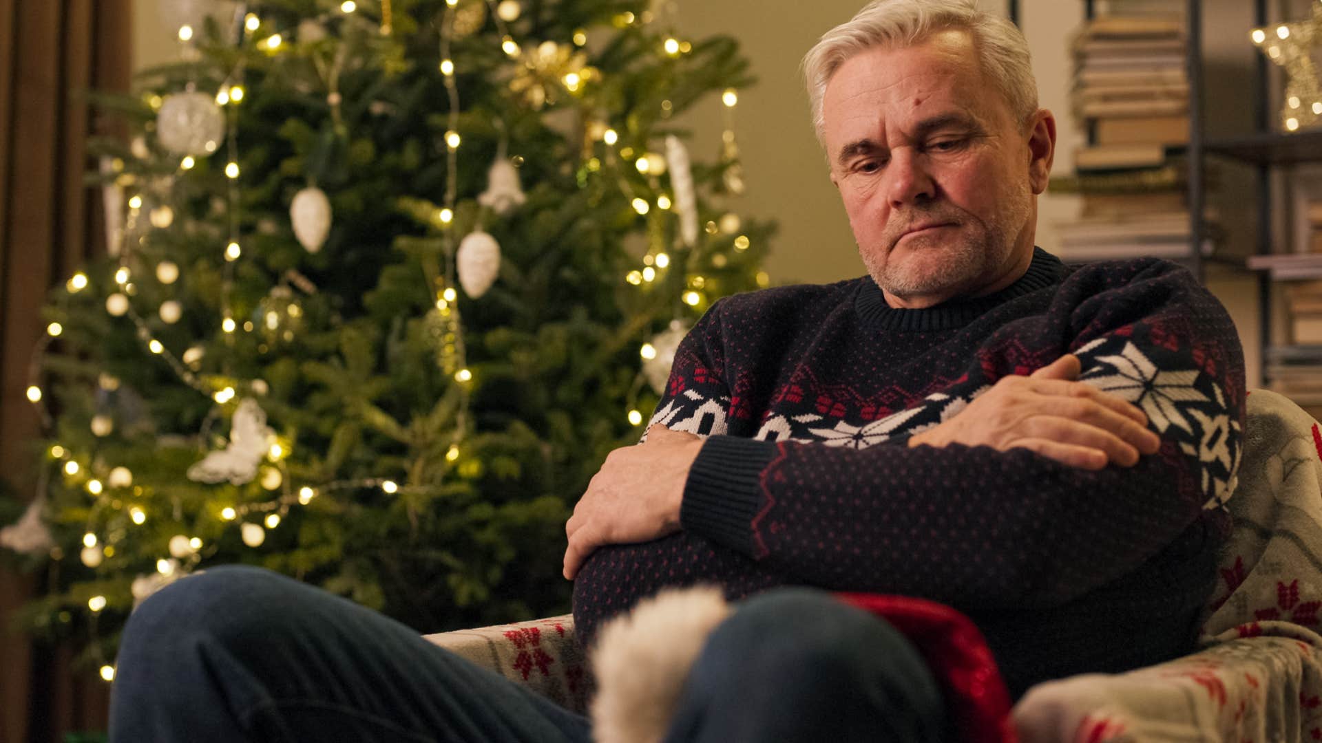 sad and lonely grandparent saying no one really needs me anymore