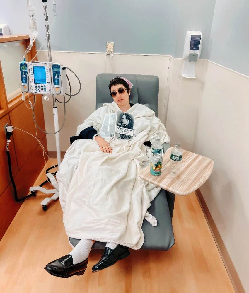 the author in emergency room