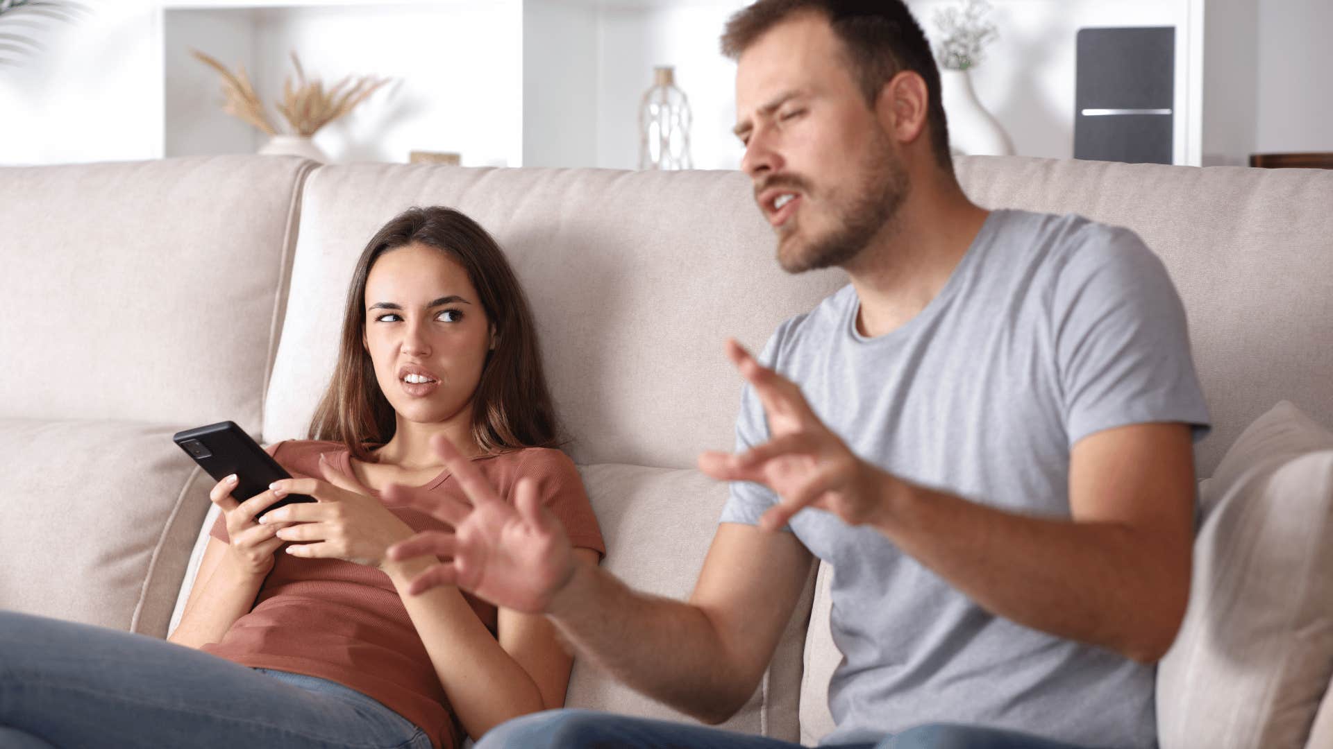 woman who is annoyed by the phrase that's common sense