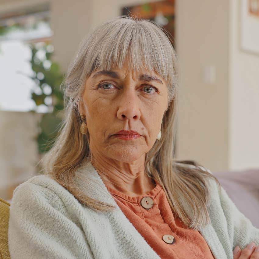 woman feeling resentment and frustration turned away from her husband