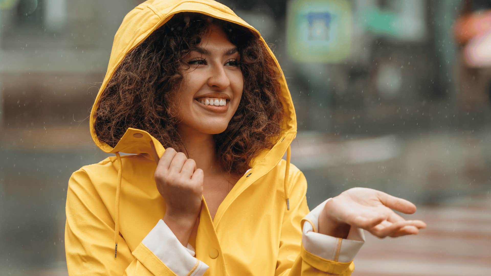 woman who was her authentic self as a kid as she doesn't feel the need to constantly compare