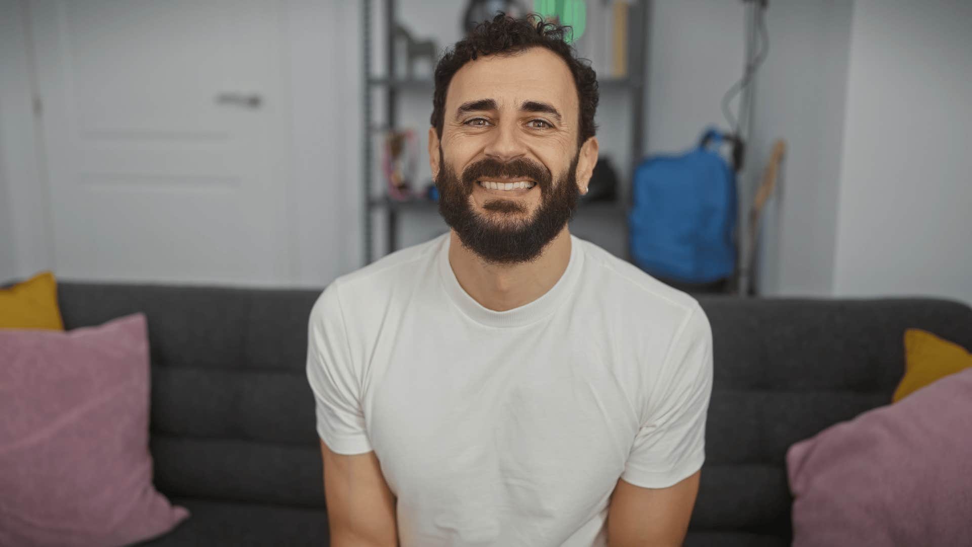 man who was allowed to be his authentic self as a kid hands uncertainty