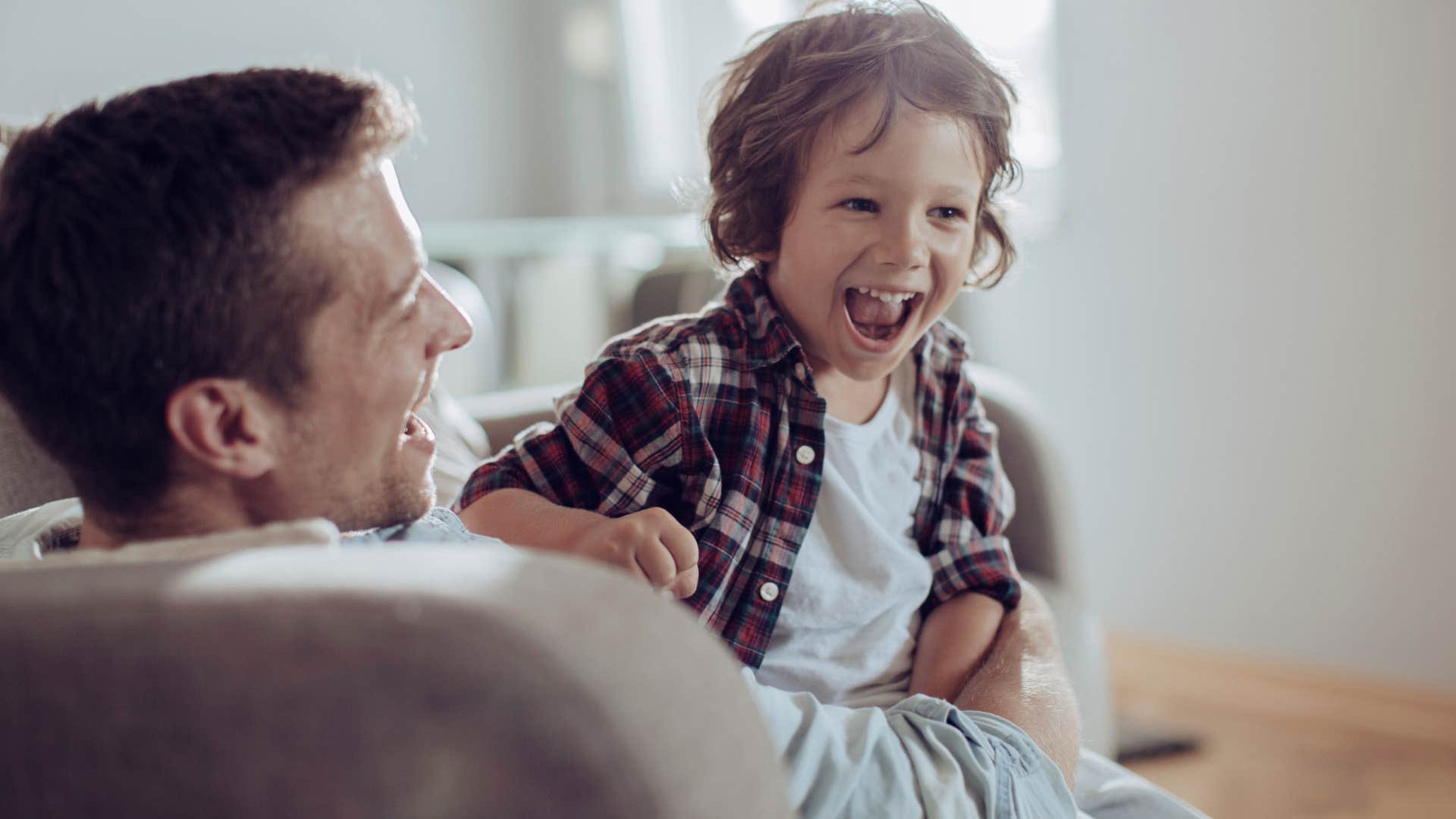 dad prioritizing family time with his son