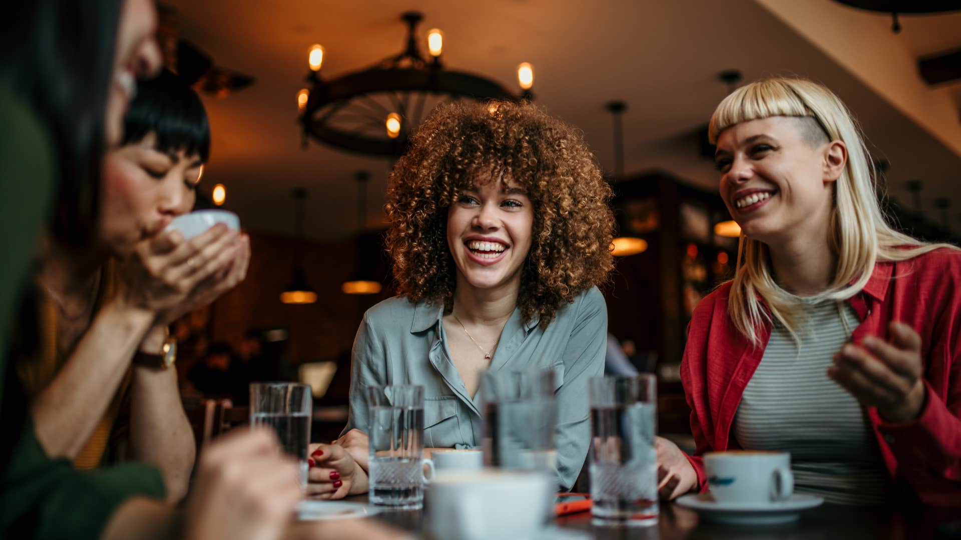 Diverse group of Gen Z friends embracing differences