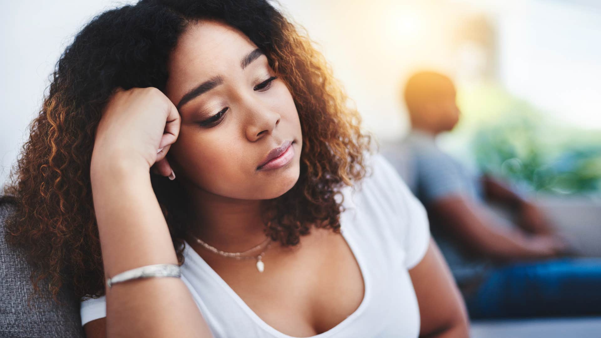 lonely and frustrated woman upset she never learned what matters