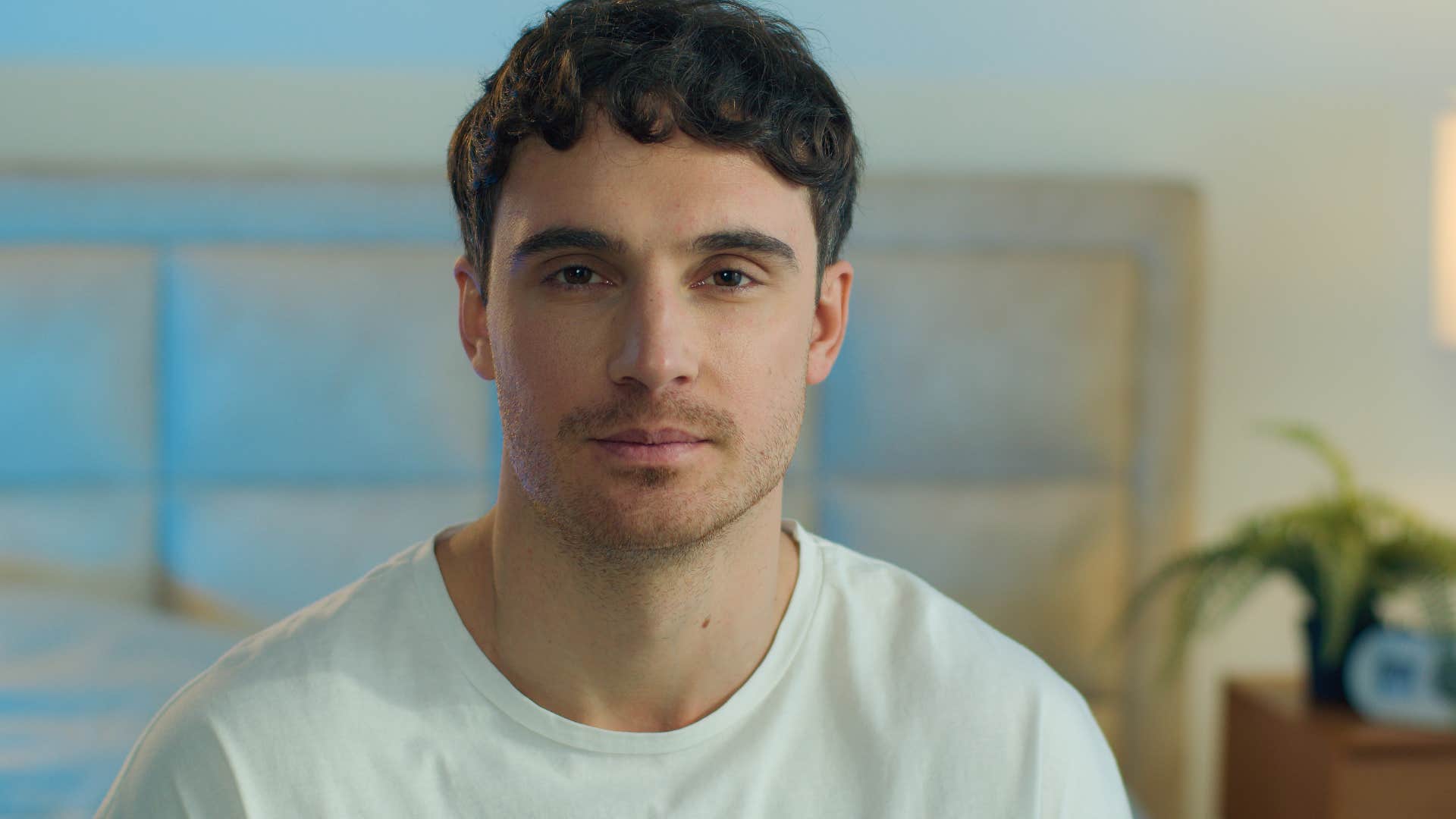 serious man with a big ego about to say i already know that