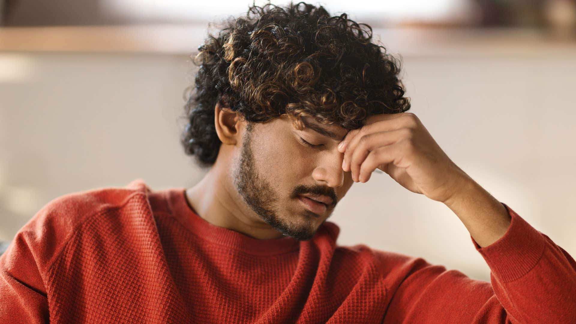 annoyed man saying i don't need to explain myself