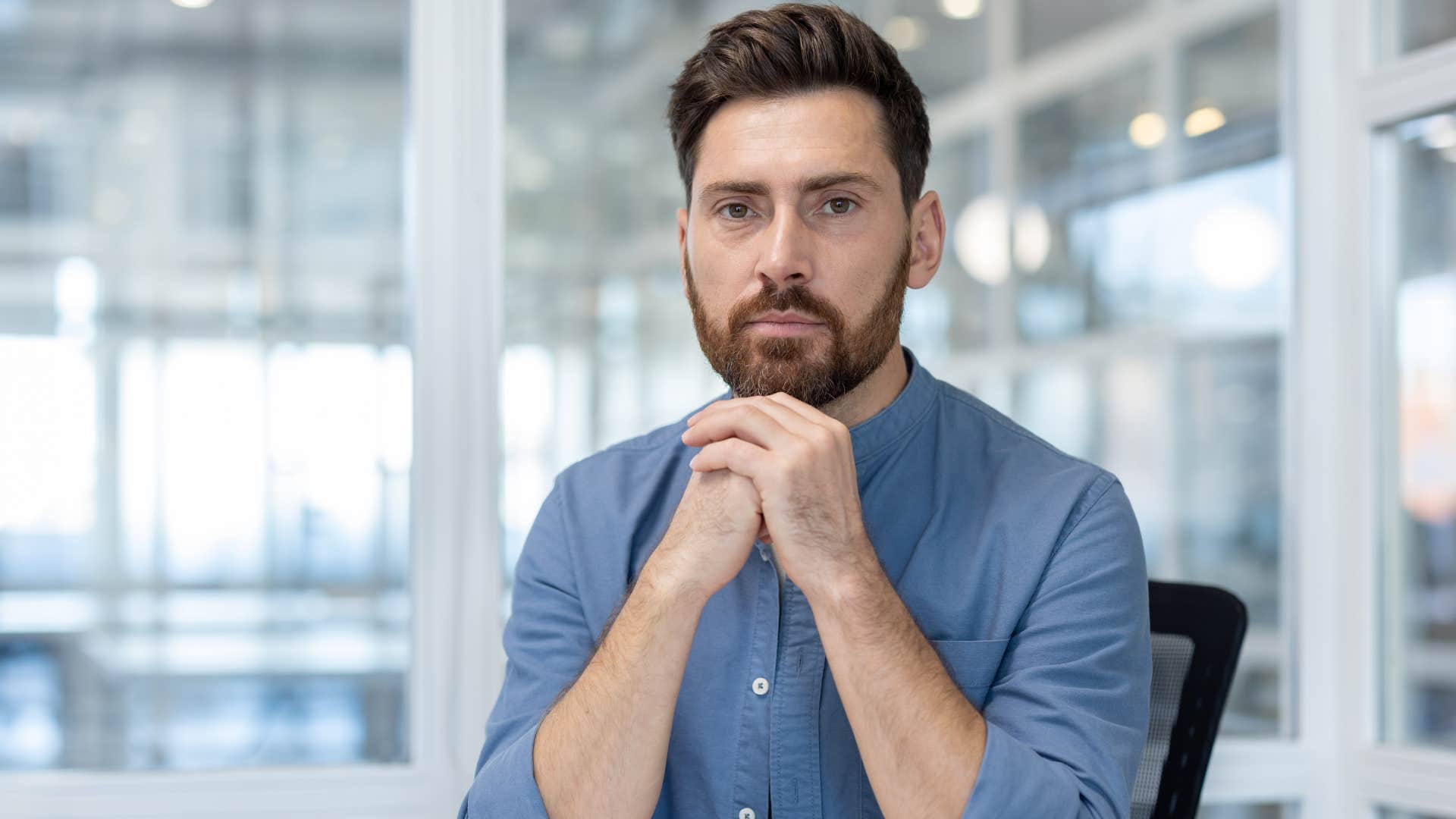 man at work saying that's not my fault