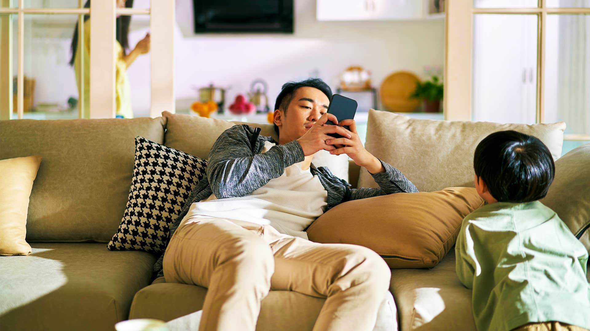 man who cares more about being liked than being a parent doesn't make a good father no matter how nice he seems