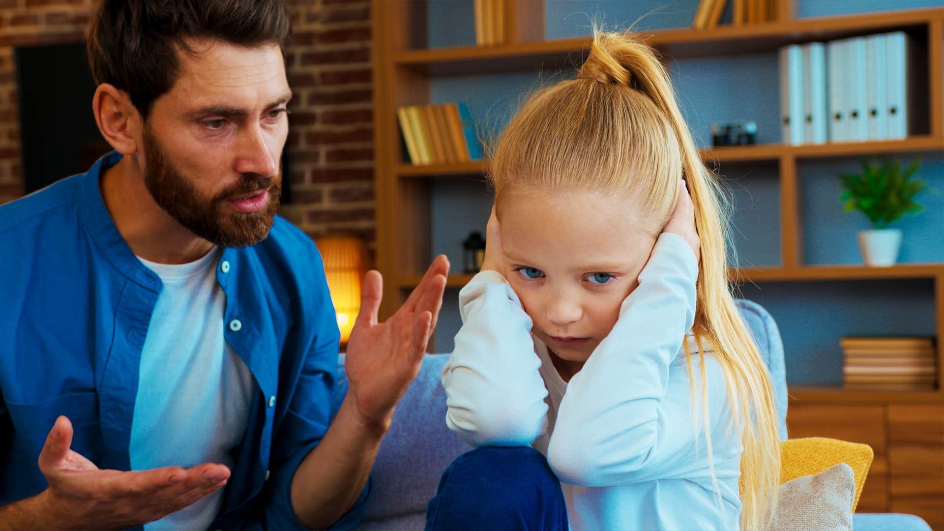 man who punishes his kids for expressing emotions doesn't make a good father no matter how nice he seems