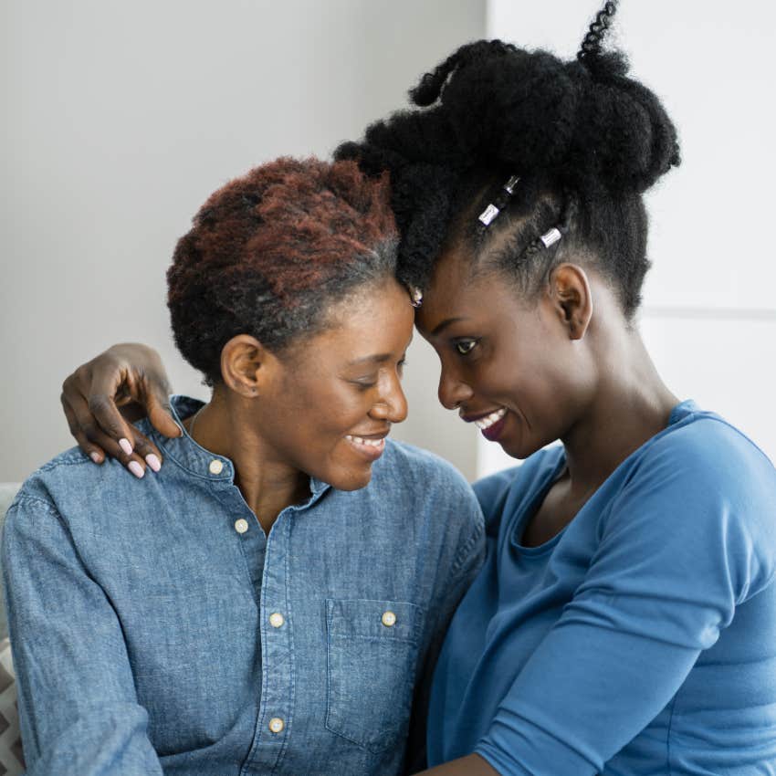 mom trying to rebuild a relationship and get to know her adult daughter