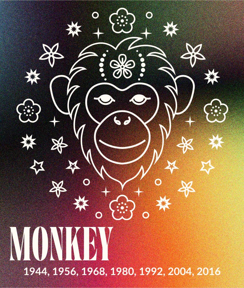 monkey chinese zodiac signs luck prosperity april 6 - 12, 2026