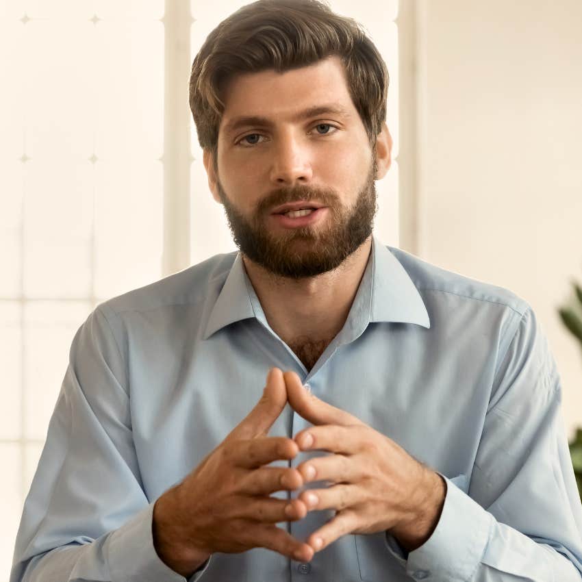 Man making himself look dumb by overcomplicating things for no reason at work