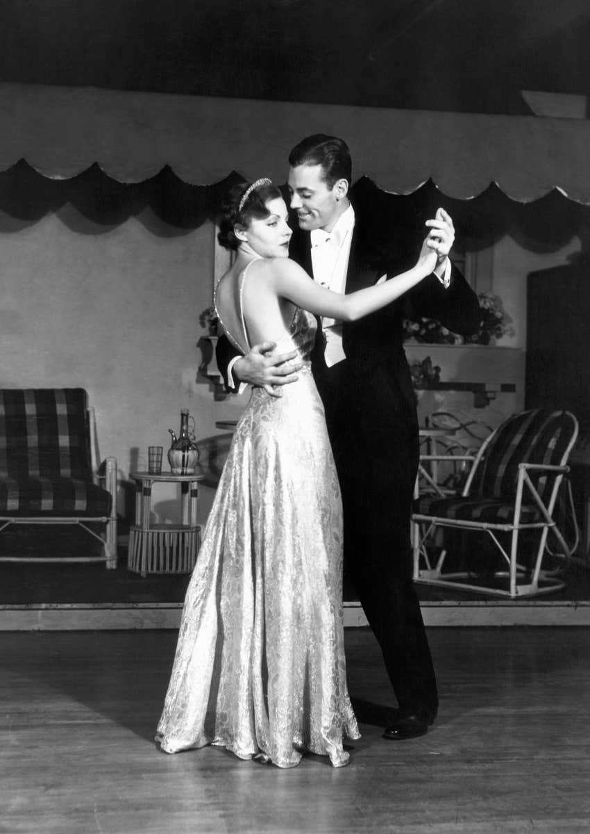 old hollywood couple dancing