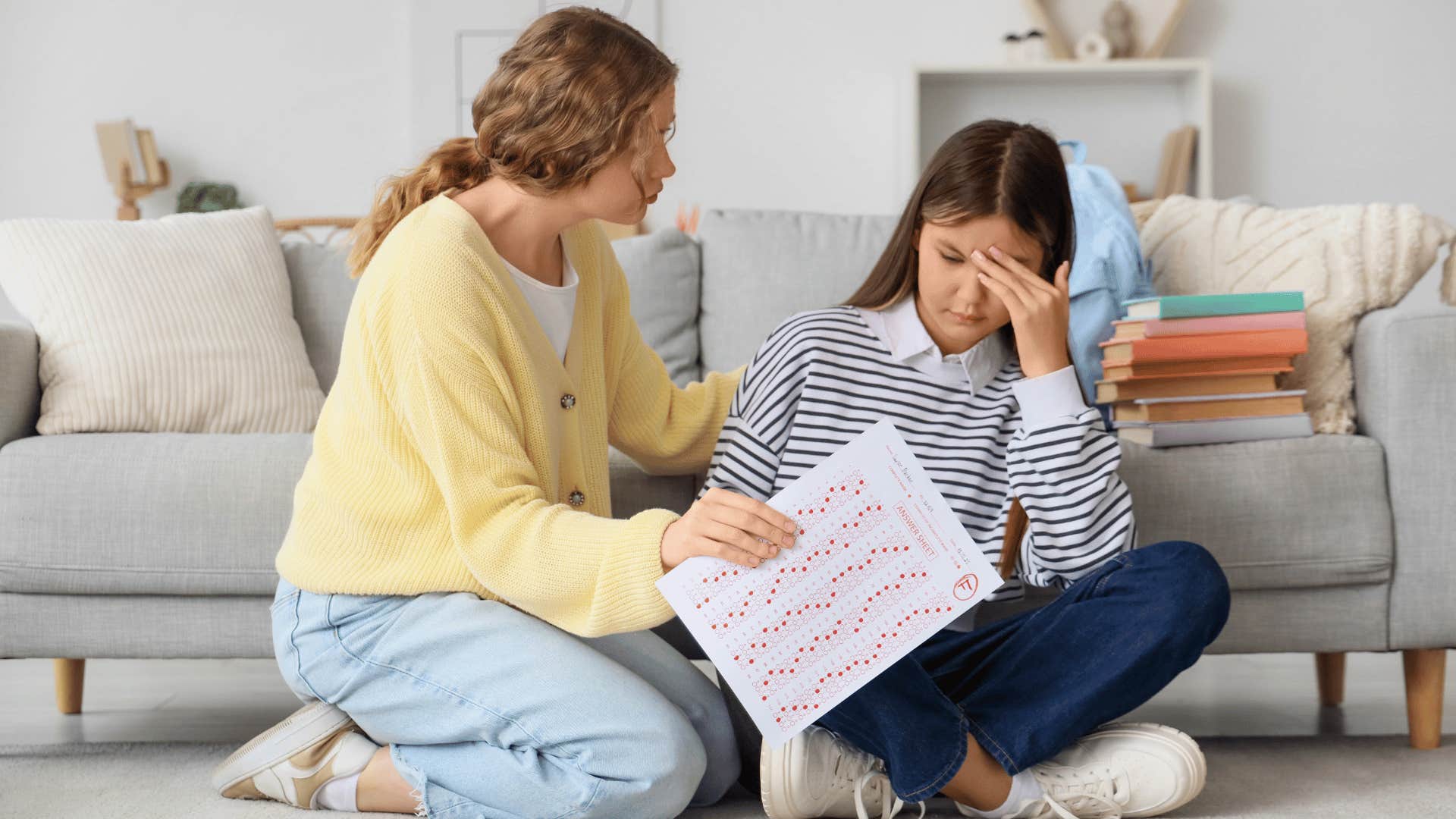 parent who doesn't follow through that teaches kid just because something is wrong doesn't mean she shouldn't do it
