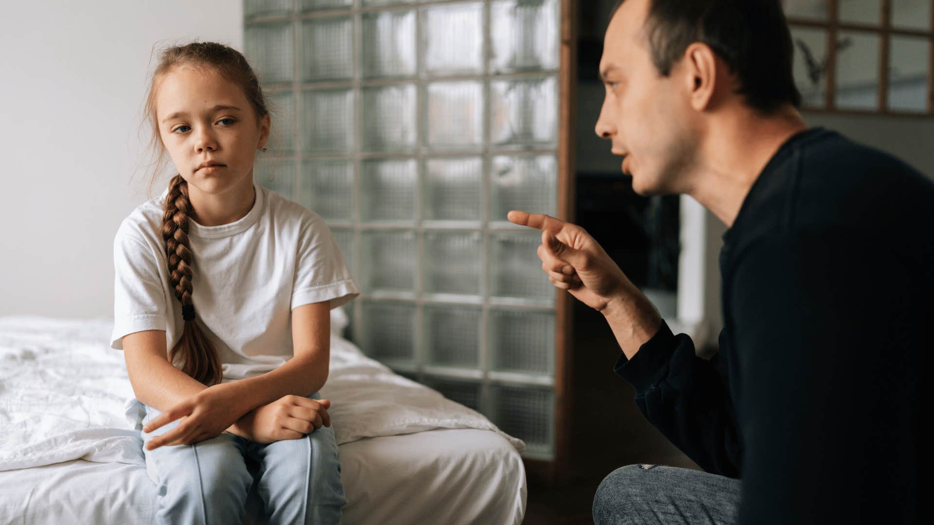 parent who doesn't follow through that teaches kid mom and dad don't know best