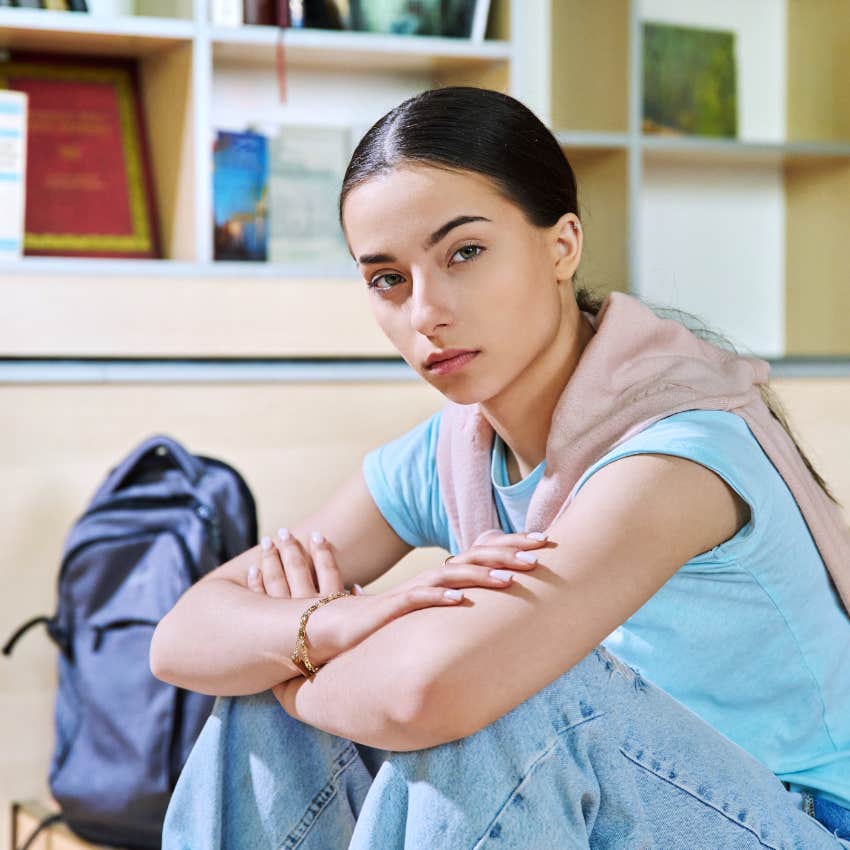 teenage girl who wanted to take a day off from summer school to grieve her cat