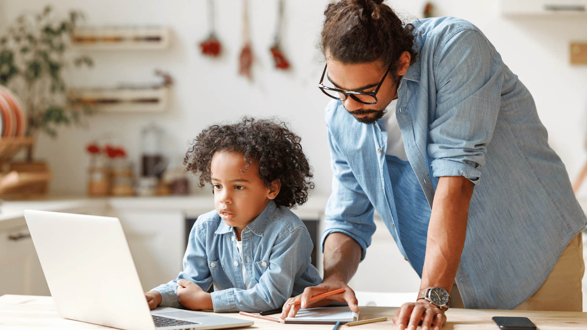 man who doesn't let kid learn from his own mistakes as he avoids natural consequences