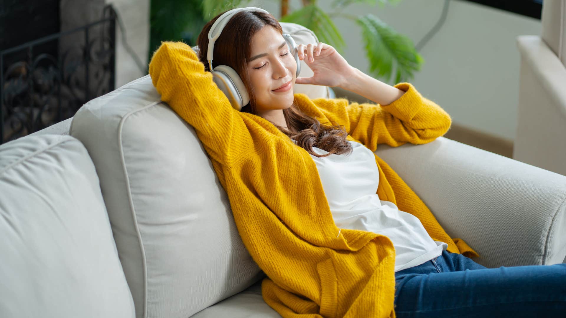 woman appreciates slower, quieter routines