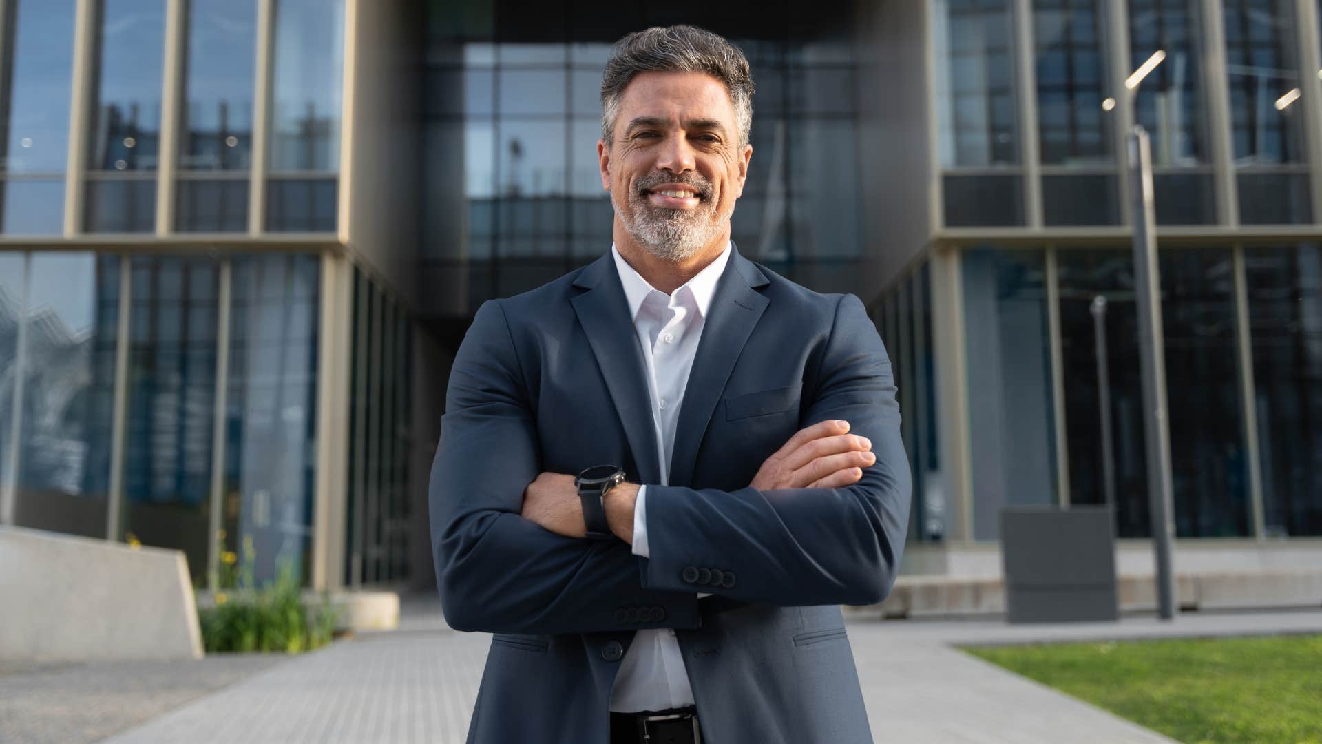 man takes responsibility for his environment