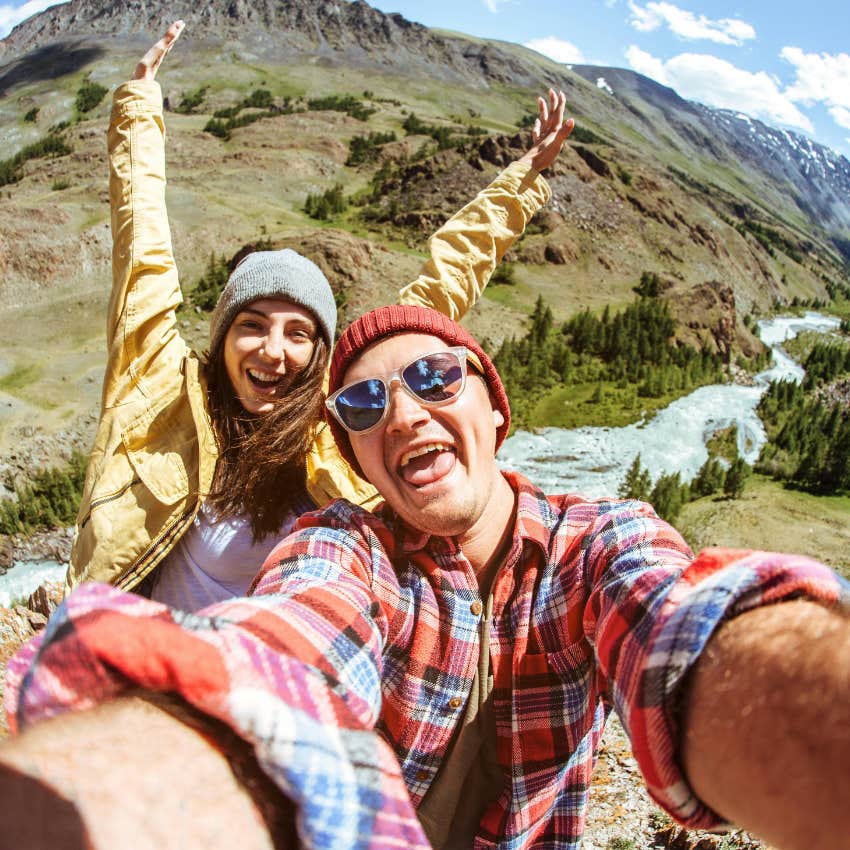 couple who goes on vacation every two months to recover from work