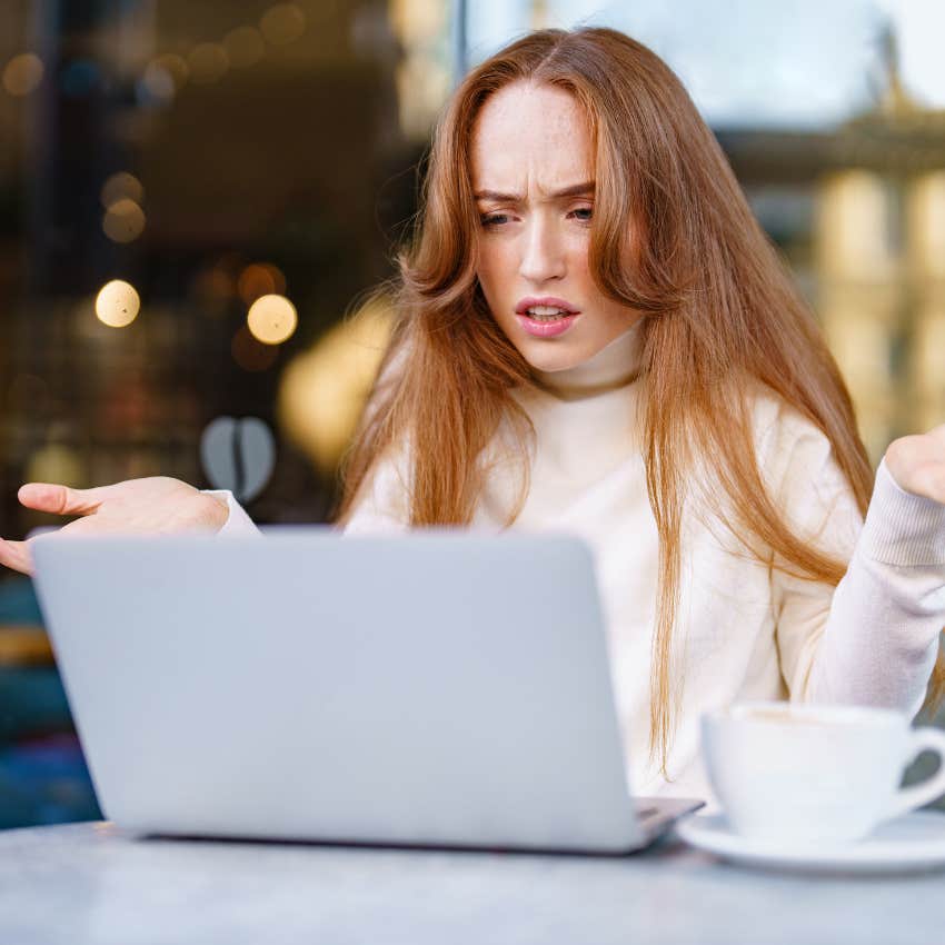 woman with less agreeableness personality trait because she gets annoyed by grammar mistakes