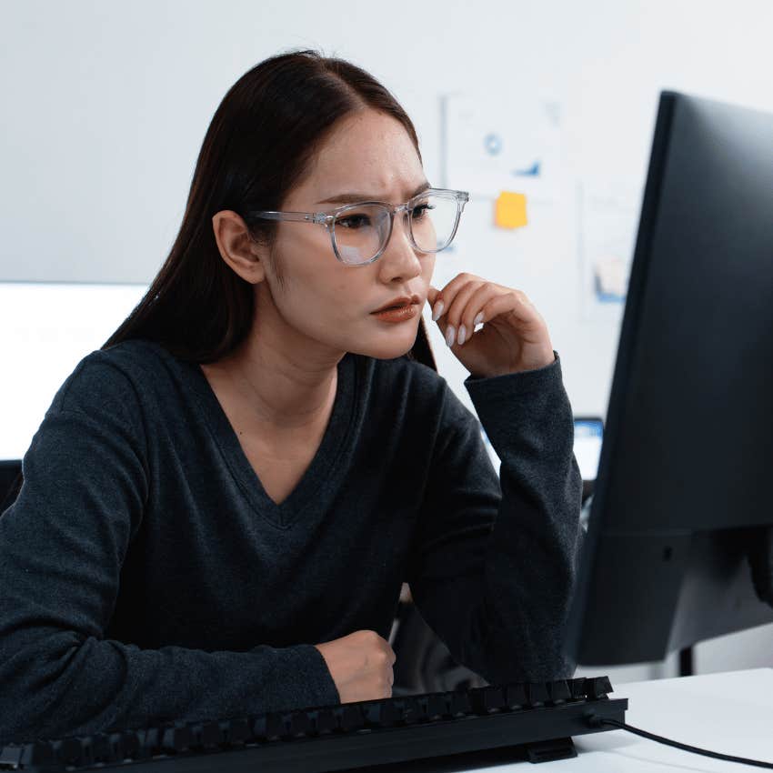 woman who already rely on ai for just about everything because she struggles with commitment