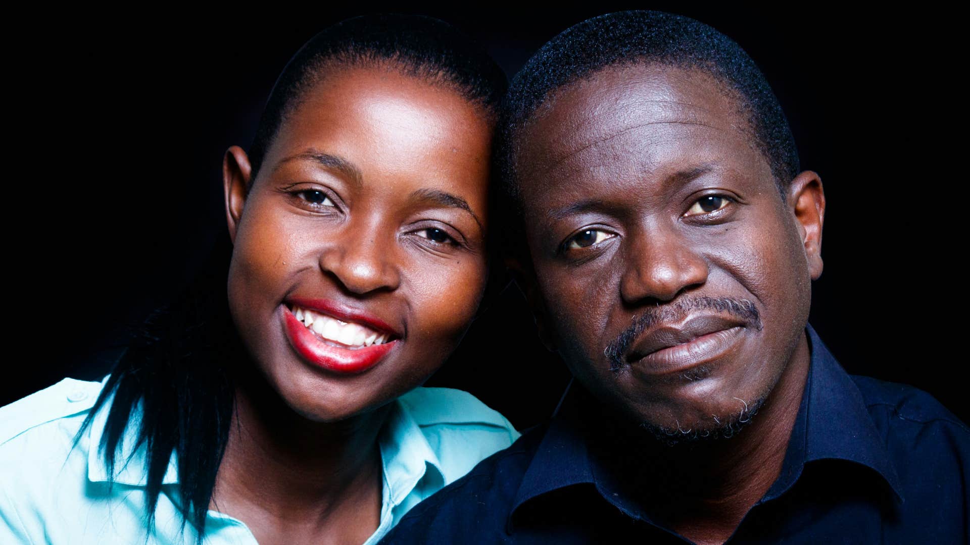 older couple happy together