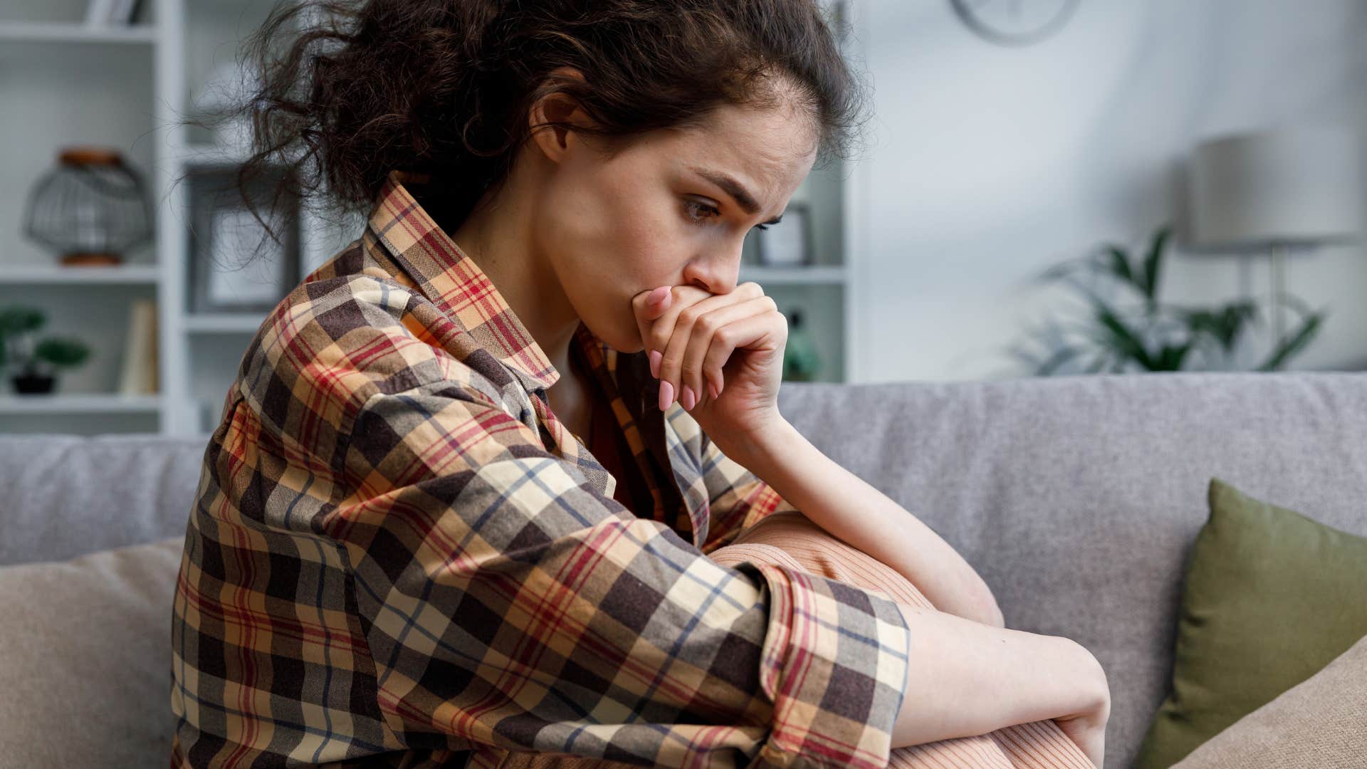 woman who feels guilty