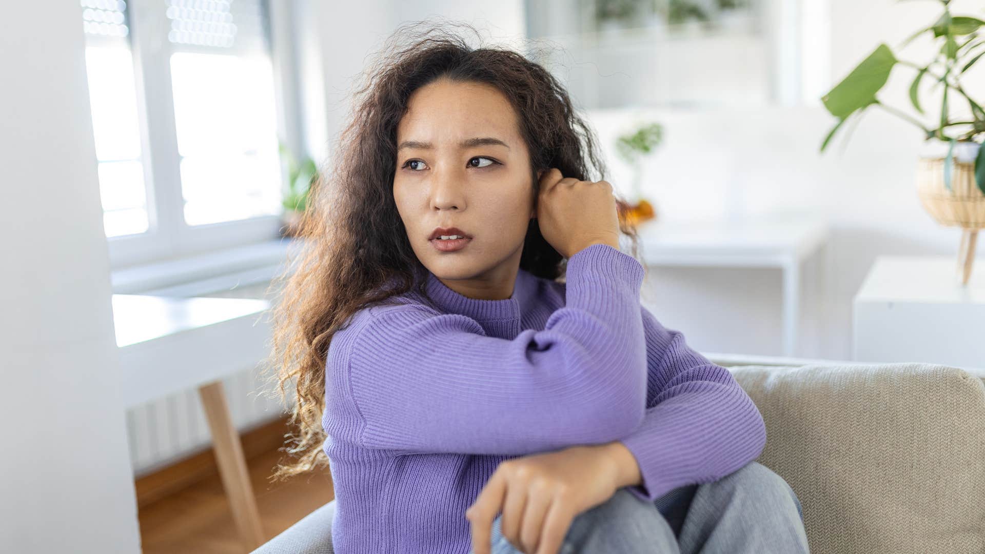 woman questioning her purpose