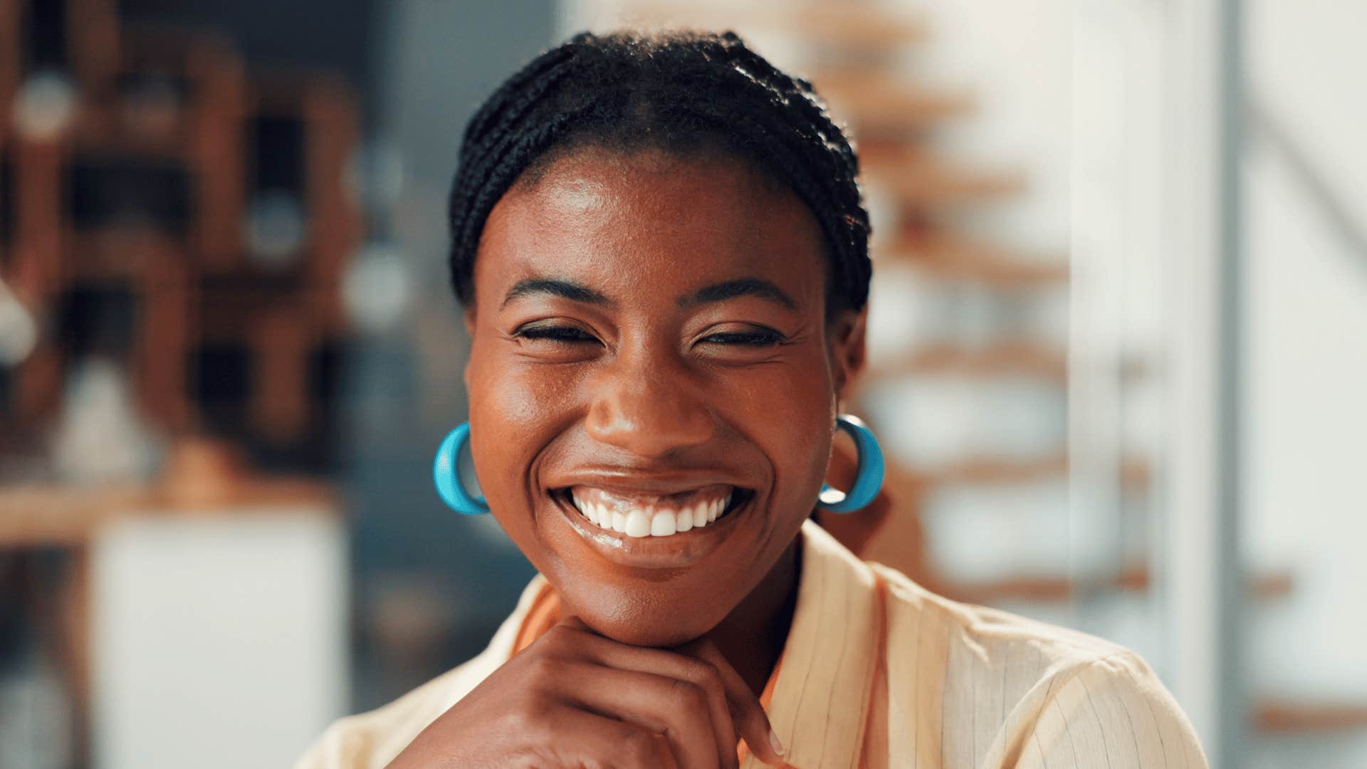 woman who rarely feels lost in life as she keeps moving