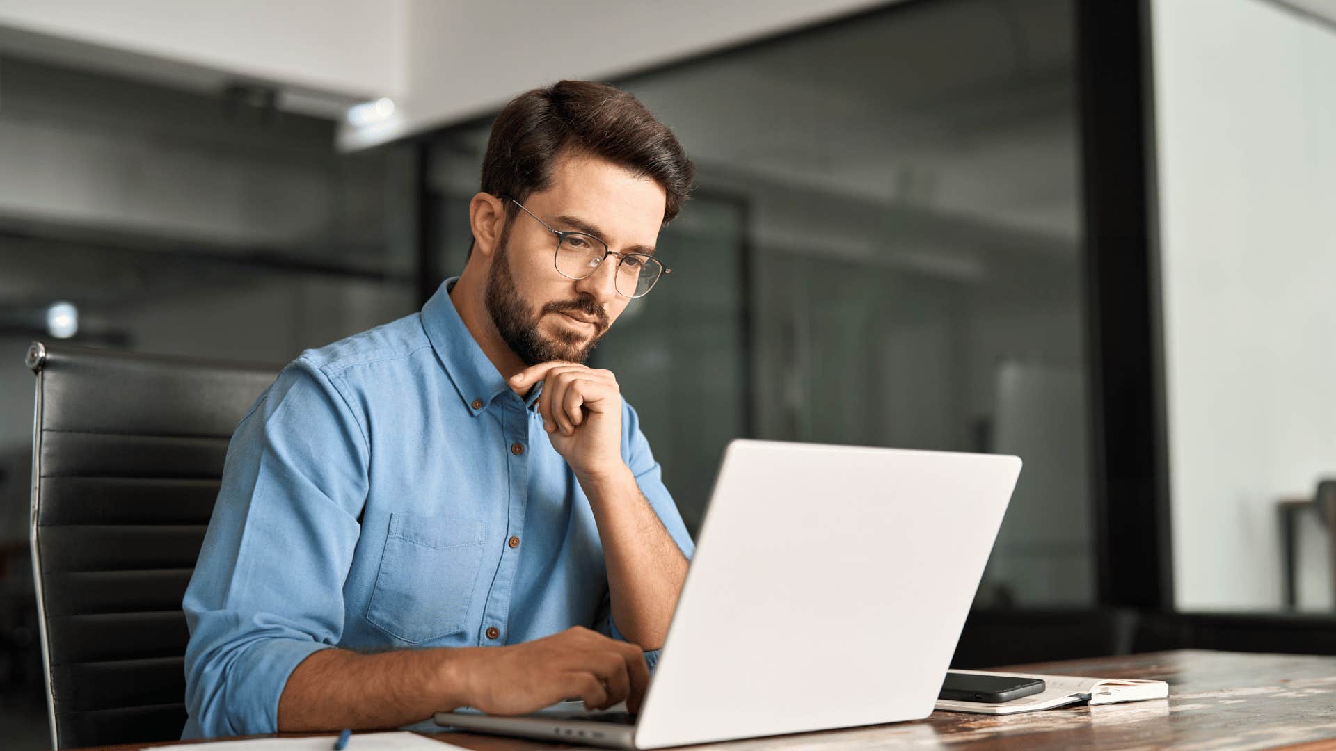 man who rarely overreacts as he doesn't assume intent