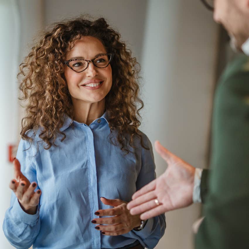 woman who doesn't use ai or chatgpt valuing human touch and original thought at work