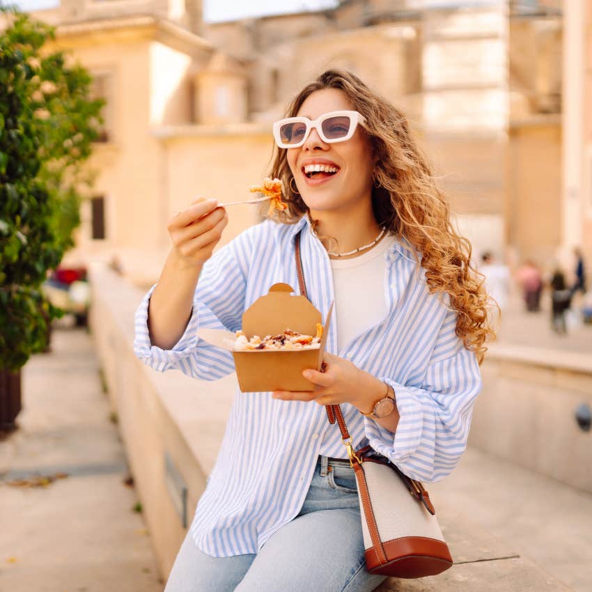 brave and spontaneous woman