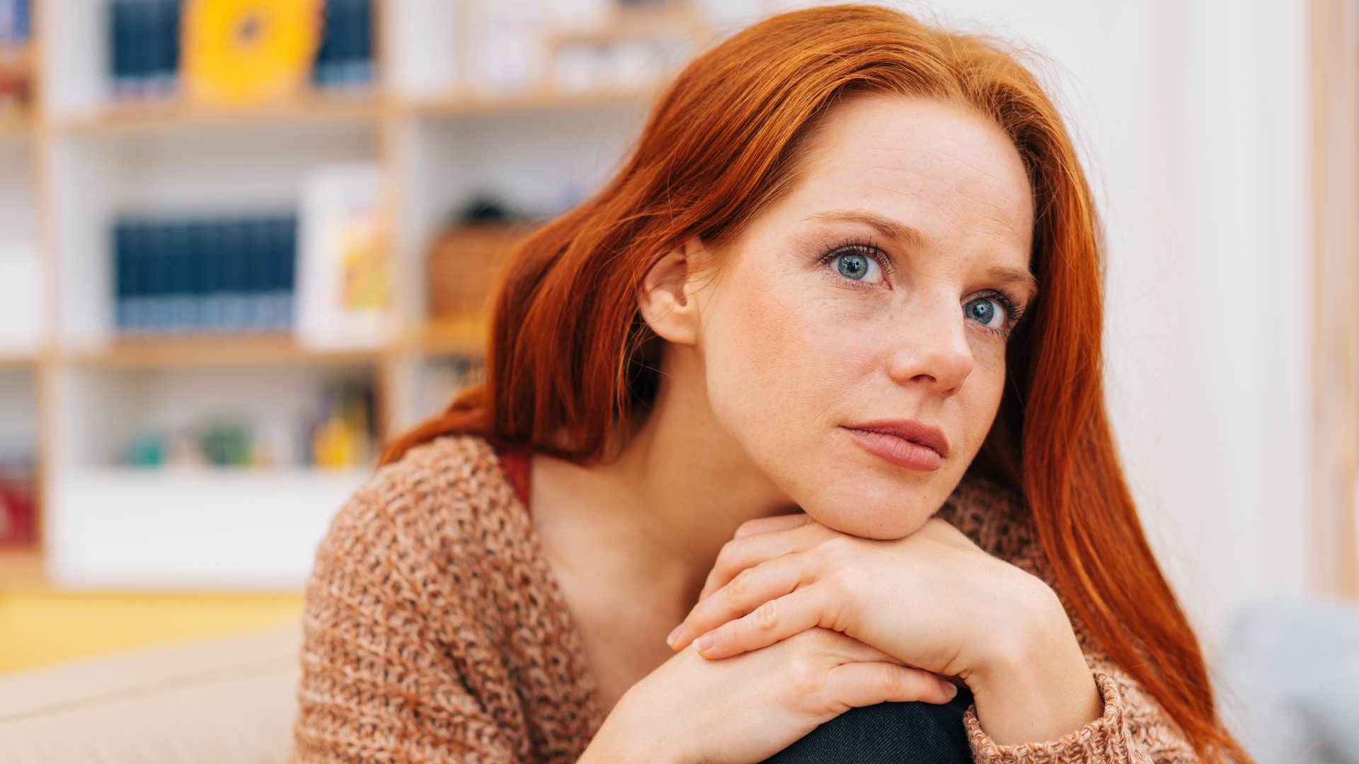 woman with rarest form of intelligence metacognition questioning things