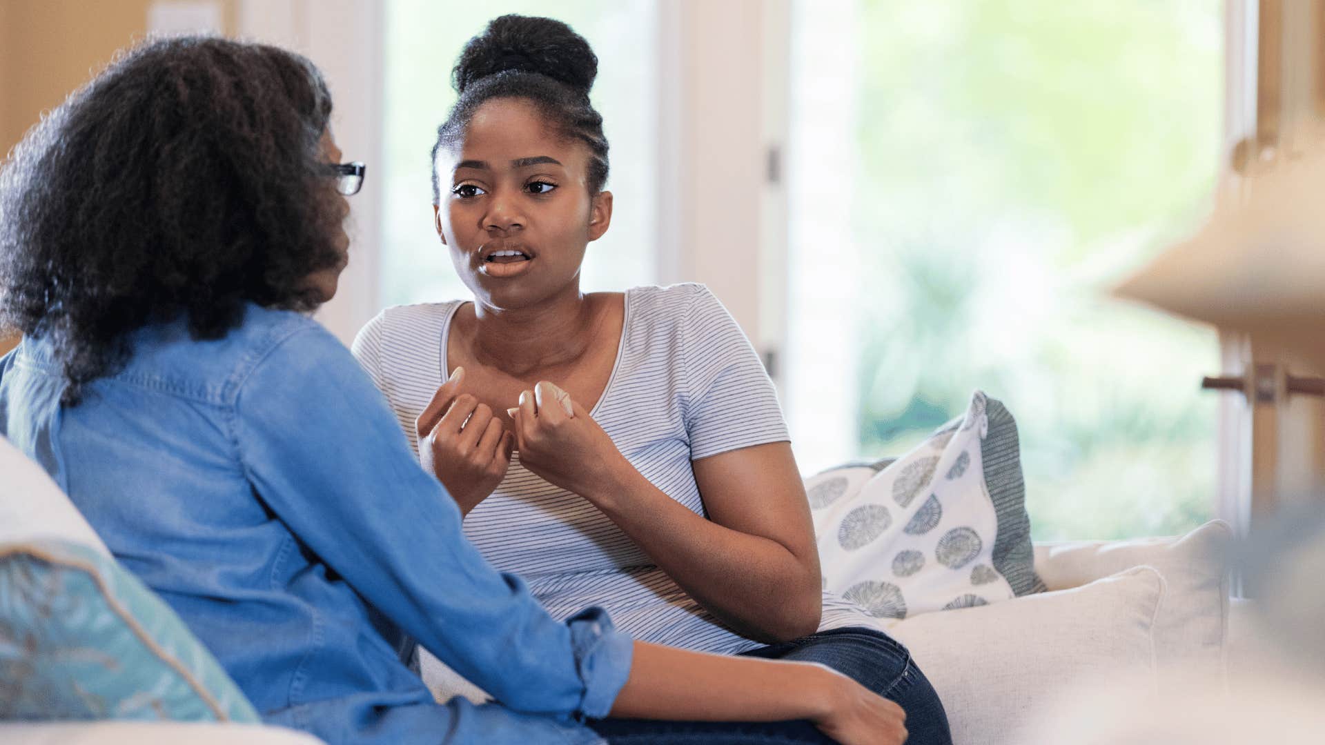 perfectly nice woman who leaves a bad first impression because she uses too much sarcasm